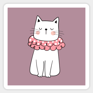 Princess Cat Sticker